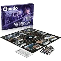 Winning Moves Cluedo Mercredi Brettspiel, , Detektivspiel, Ab 12 Jahren