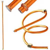 TC TECHNIC Rohr Für Kompressor Druckstatus 6Mm 60Cm Muttern