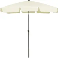 Syfax Strandschirm Sandgelb 180x120 cm