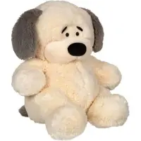 GIPSY TOYS Plüschtier Hund Chubby Dog, 40 cm, Beige, , Weich