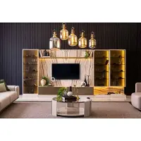 Xl Moebel Gmbh Elegant Wohnwand Wohnzimmer Anbau Wand 388cm Luxus Wohnwände Sideboard