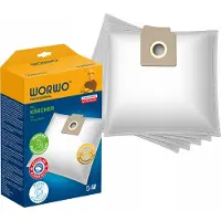 WORWO 3x Staubsaugerbeutel geeignet für Karcher T7/1 T8/1 T10/1