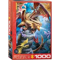 Empireposter Der Drachenclan von Anne Stokes 1000 Teile Puzzle Format 68x48 cm
