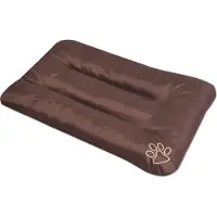 Syfax Hundebett XL Braun aus Polyurethanbeschichtetem Oxford-Gewebe, wasserabweisend und strapazierfähig