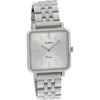 Oozoo Damen Armbanduhr silber Analog C9950 Vintage Edelstahlarmband D2UOC9950