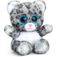 Keel Toys Mini Plüschtier Kuscheltier 15 cm groß - Ideal zum Kuscheln und Sammeln Schneeleopard