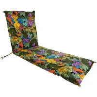 Spetebo Sonnenliegen Polster Auflage "Amazonas" - 190 x 60 cm - Universal Kissen für Gartenliegen