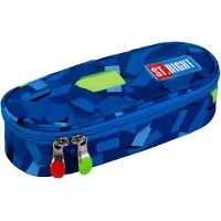 St. Majewski ST.RIGHT Mäppchen Federmäppchen Schülermäppchen Schule Case Blöcke, PC1 Jungen Mädchen blau grün