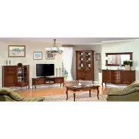 Xl Moebel Gmbh Luxus TV Lowboard Klassisches Vitrine Wohnzimmer Set Möbel Schränke 5tlg