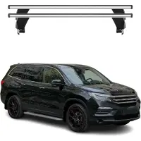 Menabo Dachträger Grundträger für Honda Pilot III 2016-2023 Alu Silber