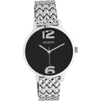 Oozoo Damen Armbanduhr silber Analog Timepieces Edelstahlarmband D2UOC11021