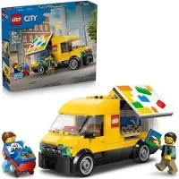 LEGO City Le Van , Bauset, 6+ Jahre, Inklusive 2 Minifiguren & 4 Miniatur Boxen