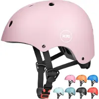 Sonstiges XJD Kinder Jugend Fahrradhelm Multisport Kinderhelm CE 3-13 Jahre 48-54 cm Rosa