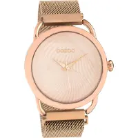 Oozoo Damen Armbanduhr rosegold Analog Timepieces Metallarmband D2UOC10697