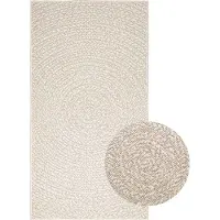 Syfax Teppich ZIZUR Creme 80x150 cm Jute-Optik Indoor und Outdoor