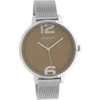 Oozoo Damen Armbanduhr silber Analog Timepieces Metallarmband D2UOC10140