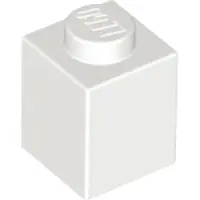 LEGO 50 Stück , Teile Nr. 3005 in Weiß (White)