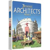 Asmodee 7 Wonders Architects: Medals Erweiterung, 2 Neue Wunder, Colosseum von Rom, Ziggurat von Ur, Neue Fortschritts-Tokens, Siegpunkte