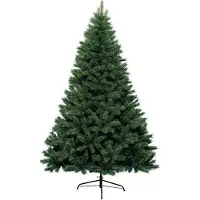 Bauhaus Künstlicher Weihnachtsbaum - Kanadische Fichte, Höhe: 180 cm, grün, mit Sockel