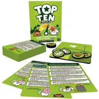 Asmodee Top Ten Aventures Kooperatives Partyspiel, Lustige Antworten, Ab 4 Spieler, Ab 16 Jahren, 30 Minuten