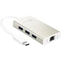 J5CREATE Gigabit Ethernet &amp; Hub