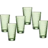 Ritzenhoff & Breker Longdrinkglas "Favo, 6-teilig" 6er Set, je 350 ml