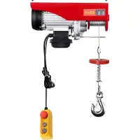 OEM Elektrische Winde, 800 kg Tragfähigkeit, Fernbedienungsbetrieb, Rot