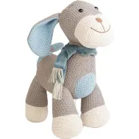 Crochetts Mini Cocker-Spaniel-Kuscheltier in Grau – (B)38 x (H)46 x (T)25 cm | Gr.: onesize