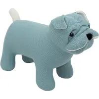 Crochetts Bulldoggen-Kuscheltier aus Baumwolle LT-M06