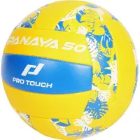 PRO TOUCH Volleyball "BEACH-VOLLEYB. IPANAYA 50" Gr. 5, gelb (gelb, blau, weiß), Bälle, Kinder, 5, Volleyball, für Babys, Kinder und Jugendliche, mit modischem Beachprint