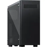 Chieftec AL-02B-TG-OP, Tower, PC, Schwarz, ATX, micro ATX, Mini-ITX, Aluminium, SPCC, Gehärtetes Glas, 16,6 cm