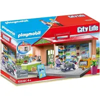 Playmobil City Life Take Along Grocery Store, Spielzeugfigurenset, 4 Jahr(e), 109 Stück(e)