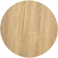 vidaXL Bistrotisch Hellbraun 40 cm MDF