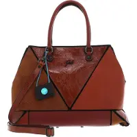 Gabs Leder Schultertasche Rioko Momu Sendai Black Shoulder Bag Bruciato braun