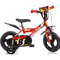 Dino Bikes Kinderfahrrad "12" Pro Cross Kinderfahrrad Jungen stabiler Stahl-Rahmen Stützräder" 1 Gang mit Stützrädern, Frontschild und coolen Schutzblechen