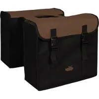 Greenlands Doppelpacktasche 34 Liter 37 x 33 x 14cm (2x) - Schwarz/Braun
