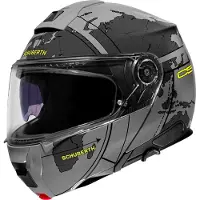 Schuberth Modular Helm C5 GLOBE Grau Schwarz größe XS