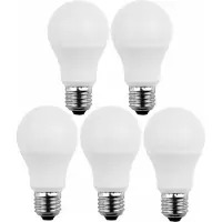 Blulaxa LED-SMD-Lampe, A60, E27, EEK: F, 8W, 810lm, 2700K, 5 Stück