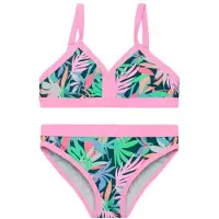 Color Kids - Kid's Junior Bikini AOP - Bikini Gr 122 rosa