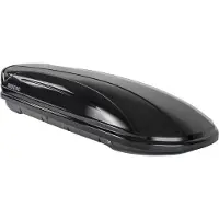 Menabo | Dachbox - Schwarz - 580 L - Schnelle Befestigung - 225x89x36 cm - Tragfähigkeit 75 kg - Diebstahlsicherung