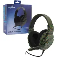 URage Hama SoundZ 330, Kabelgebunden, Gaming, 20 - 20000 Hz, 269 g, Kopfhörer, Schwarz, Grün