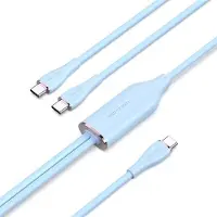 Vention CTMPG, 0,5 m, USB C, 2 x USB C, USB 2.0, 0,48 Gbit/s, Blau