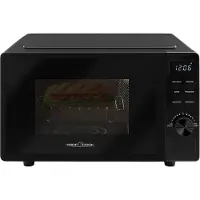 ProfiCook Mikrowelle mit Grill 20L | ohne Drehteller | gleichmäßige Wärmeverteilung | mit Timer + Auftaufunktion | 1150W | PC MWG 1278