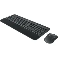 Logitech MK545 Advanced, Volle Größe (100%), Kabellos, RF Wireless, QWERTY, Schwarz, Maus enthalten