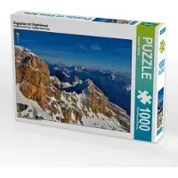 CALVENDO Zugspitze mit Gipfelkreuz 1000 Teile Puzzle quer 640x480mm, Wilczek Dieter-M.; 7321836