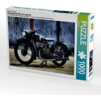 CALVENDO Ein Motiv aus dem Kalender Zündapp DB 200 eine Legende 1000 Teile Puzzle quer 640x480mm, Laue Ingo; 7272902