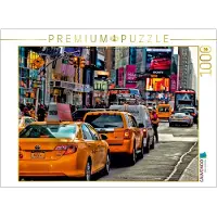CALVENDO Puzzle New York - nur im Taxi 1000 Teile Lege-Größe 64 x 48 cm Foto-Puzzle Bild von Peter Roder, 1000 Stück(e), andere, 14 Jahr(e)