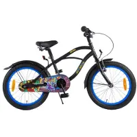 Volare Batman Kinderfahrrad - Jungen - 18 Zoll - Schwarz