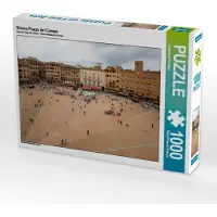CALVENDO Sienna Piazza del Campo 1000 Teile Puzzle quer 640x480mm, Prediger Rosemarie; 7327524