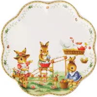 Villeroy & Boch Frühstücksteller "Teller Easter Edition 2026 ø 22,3 cm bunt" Handwäsche wird empfohlen